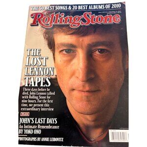 Rolling Stone Magazine Issue 1120/1121 December 23 2010 Lost Lennon Tapes John